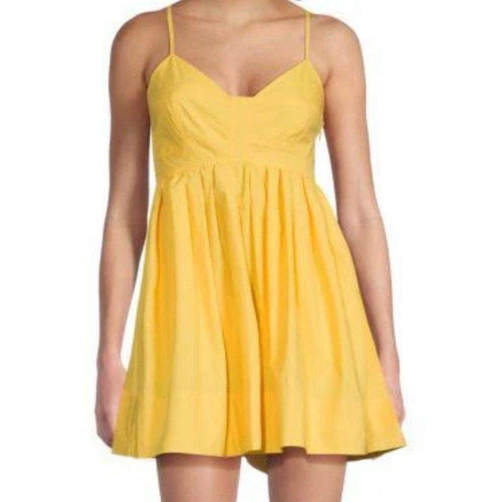A.L.C. Yellow Mini Dress